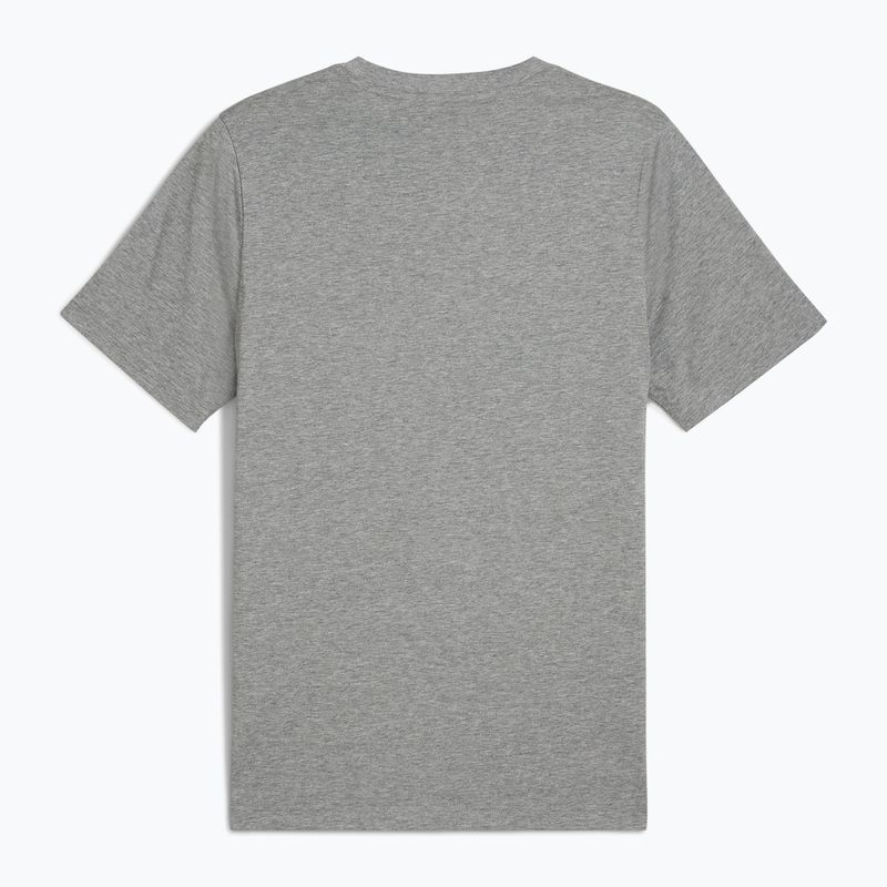 Koszulka męska PUMA ESS Small No. 1 Logo Tee medium gray heather 2
