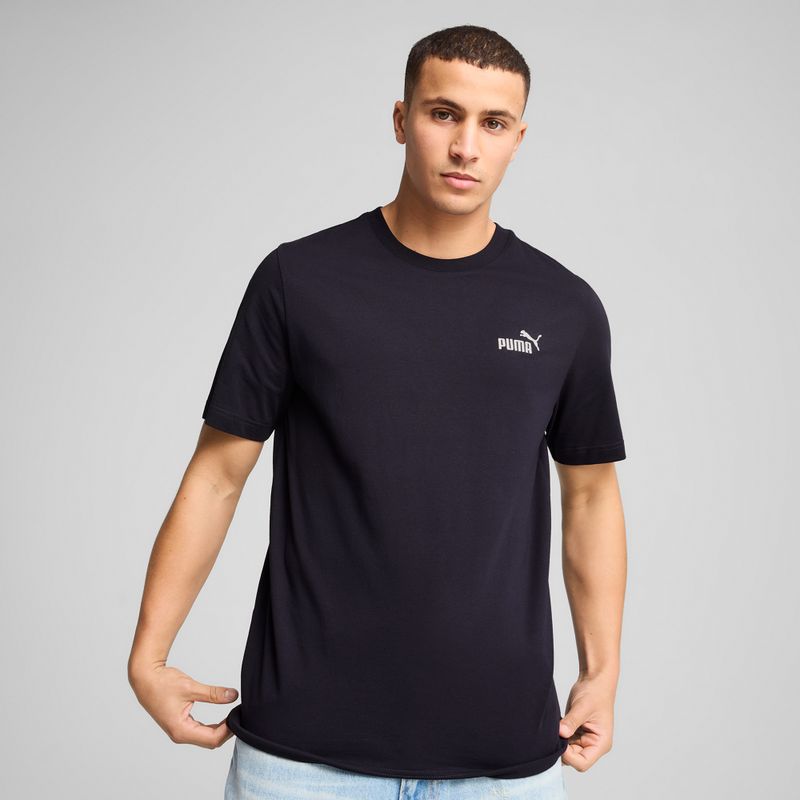 Koszulka męska PUMA ESS Small No. 1 Logo Tee new navy 3
