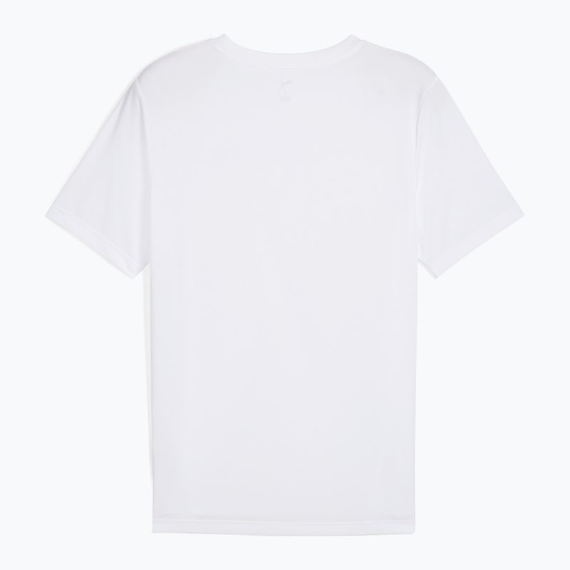 Koszulka męska PUMA ESS Small Logo Poly Tee puma white 2