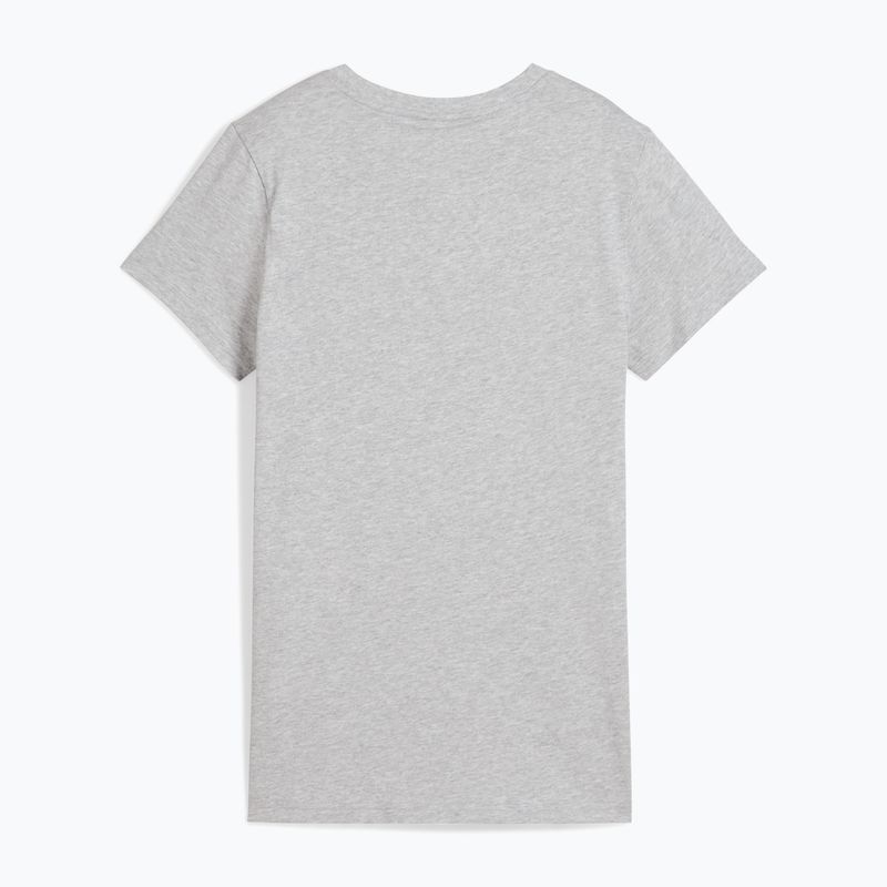 Koszulka damska PUMA ESS No. 1 Logo Tee Light Gray Heather 2