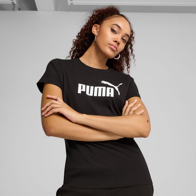 Koszulka damska PUMA ESS No. 1 Logo Tee puma black 3