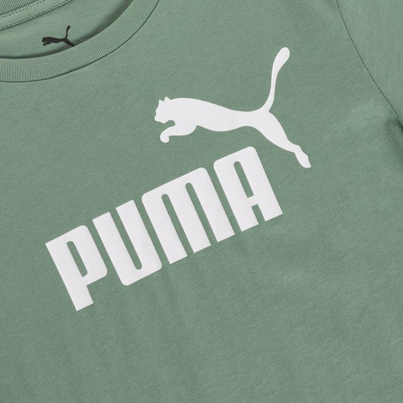 Koszulka damska PUMA ESS No. 1 Logo Tee green moon 3