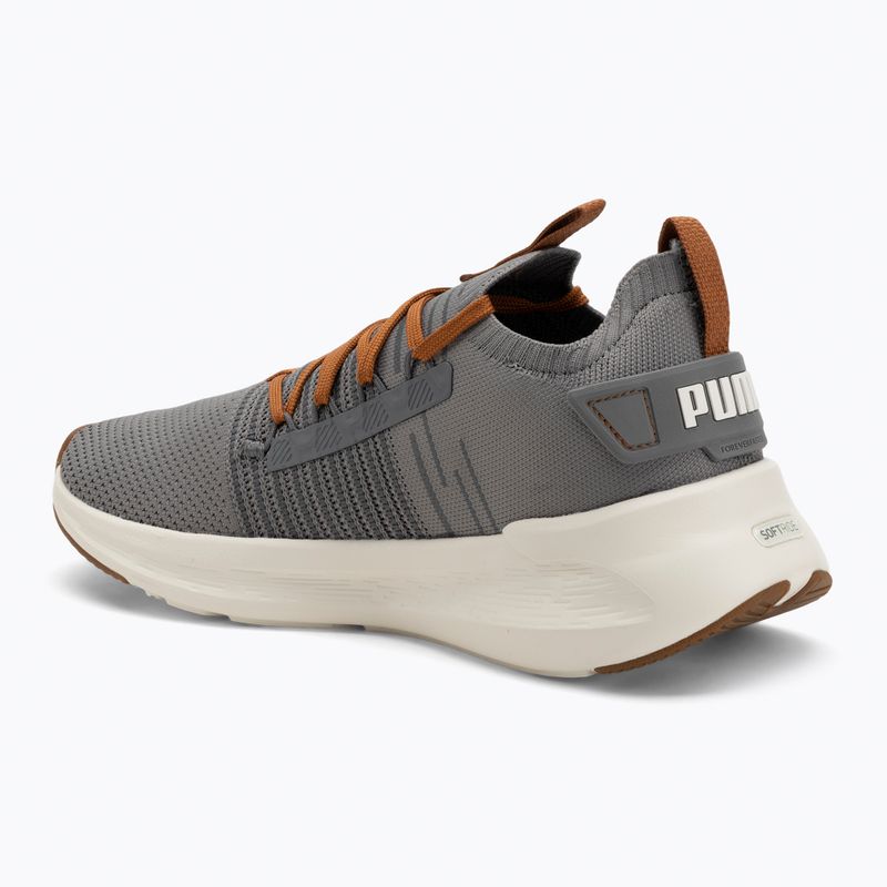 Buty do biegania PUMA Softride Symmetry Fuzion LS cool dark gray/warm white/brandy 3