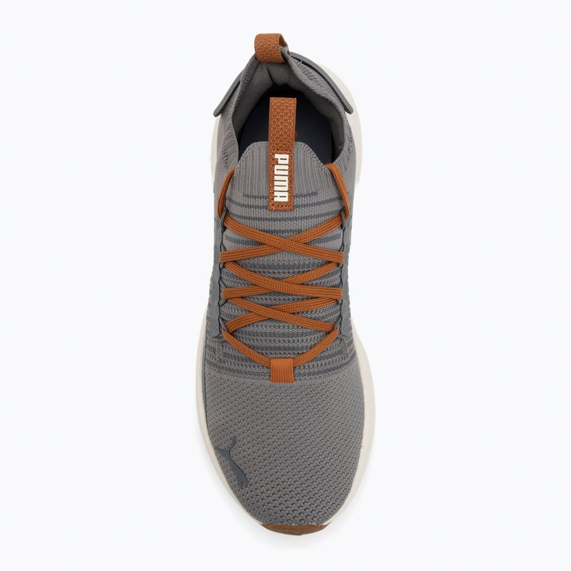 Buty do biegania PUMA Softride Symmetry Fuzion LS cool dark gray/warm white/brandy 5