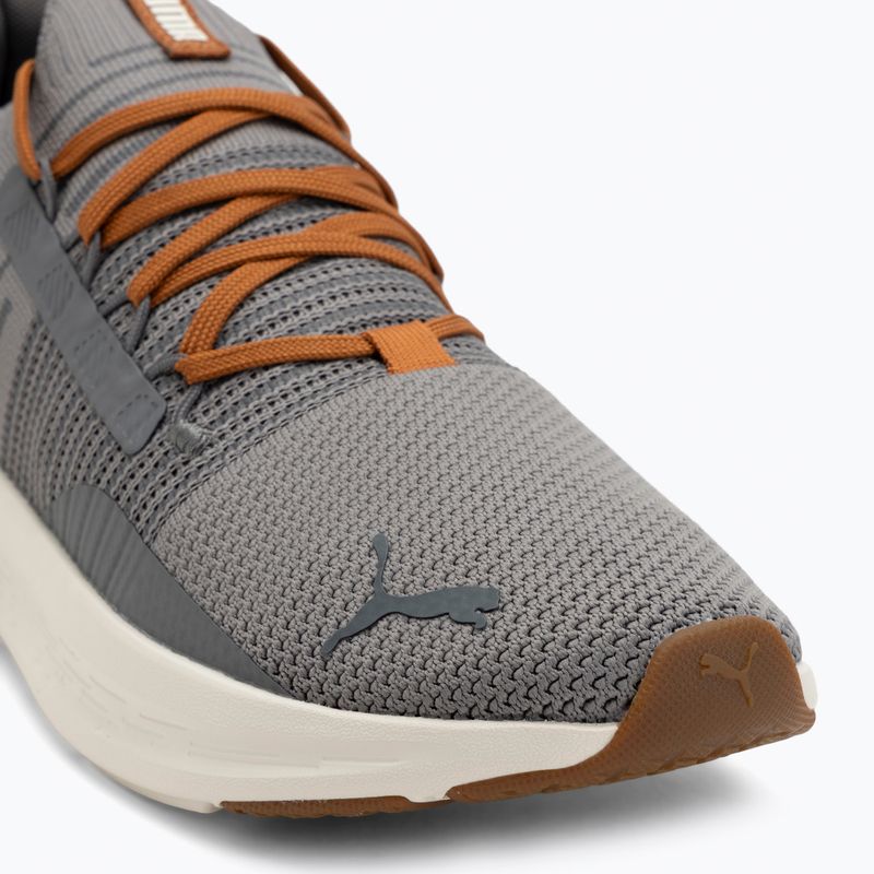Buty do biegania PUMA Softride Symmetry Fuzion LS cool dark gray/warm white/brandy 7