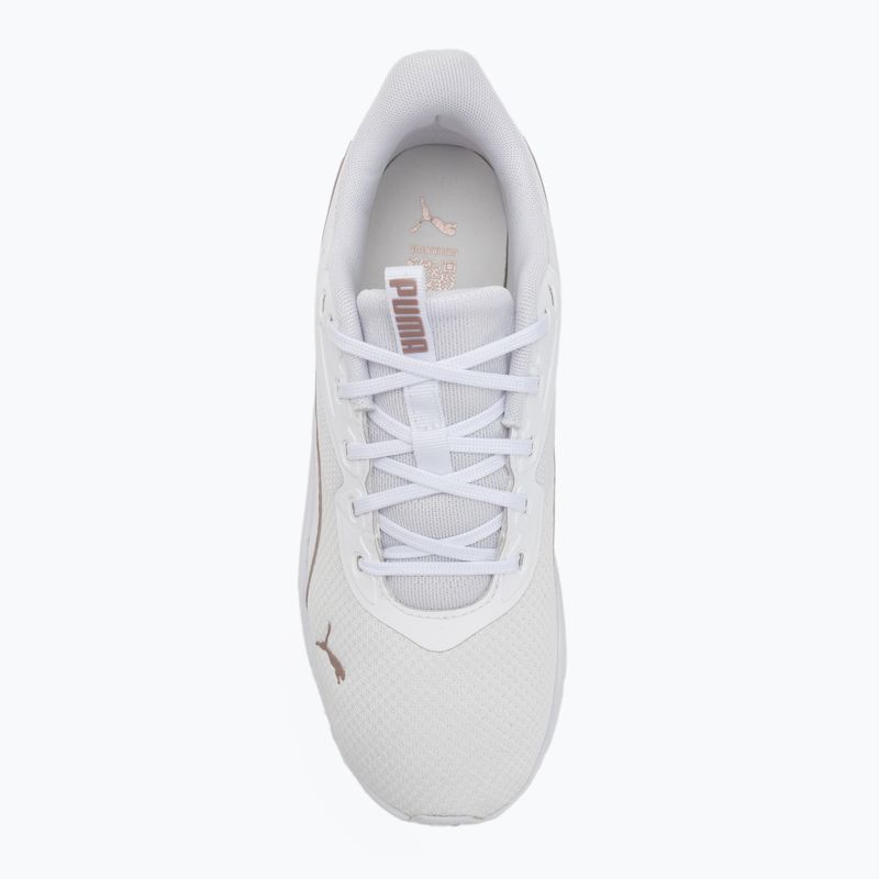Buty do biegania PUMA Flexfocus Lite Modern Woven puma white/rose gold 5