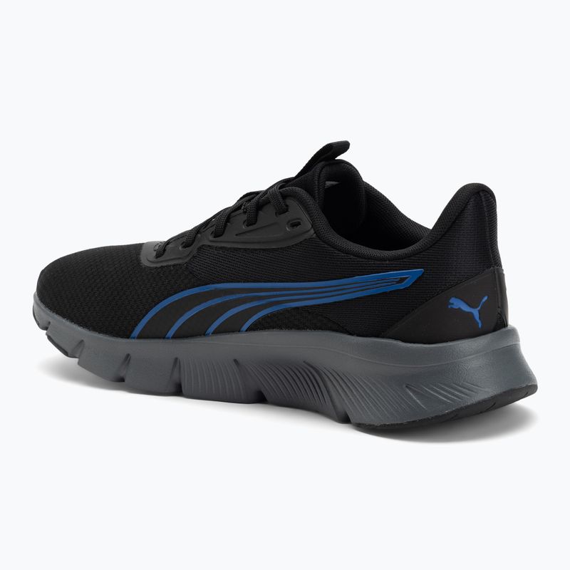 Buty do biegania PUMA Flexfocus Lite Modern Woven puma black/vivid blue 3