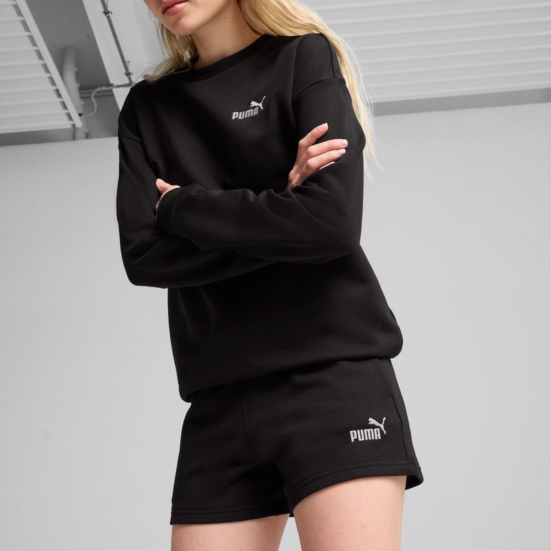 Spodenki damskie PUMA ESS Small No.1 Logo 4 puma black 3