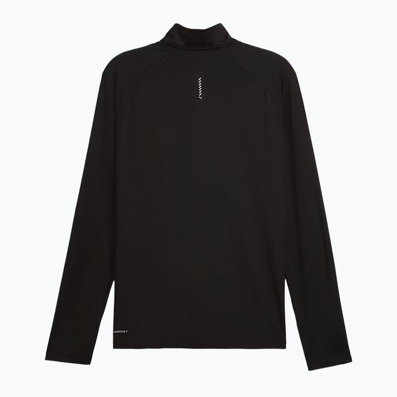 Bluza do biegania męska PUMA Run Velocity Cloudspun 1/4 Zip puma black 2