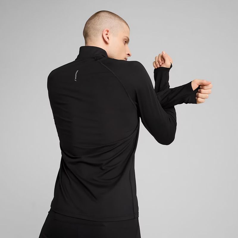 Bluza do biegania męska PUMA Run Velocity Cloudspun 1/4 Zip puma black 5