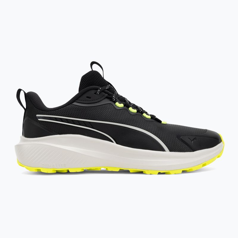Buty do biegania PUMA Skyrocket Lite Trail puma black/feather gray/yellow alert 2