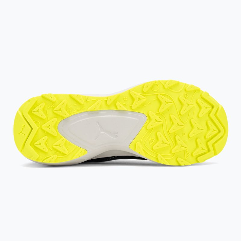 Buty do biegania PUMA Skyrocket Lite Trail puma black/feather gray/yellow alert 4