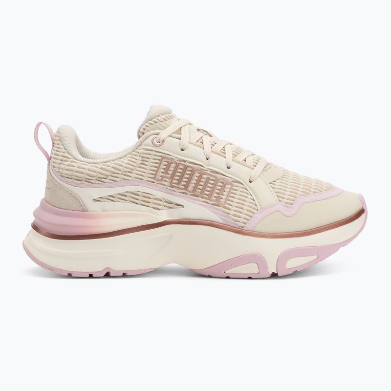 Buty do biegania damskie PUMA Softride Divine Metal alpine snow/warm white/rose mauve 2