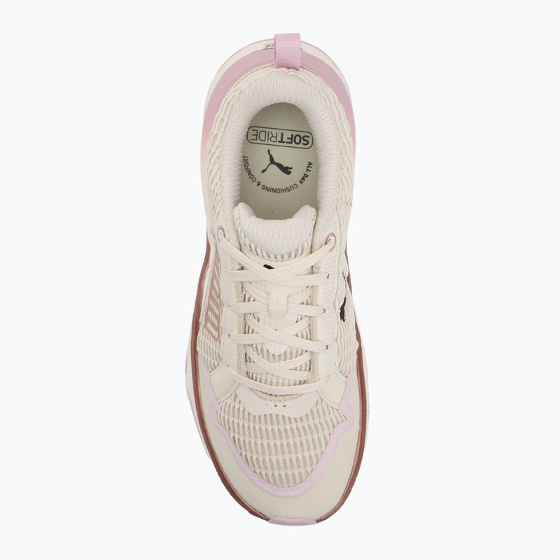 Buty do biegania damskie PUMA Softride Divine Metal alpine snow/warm white/rose mauve 5