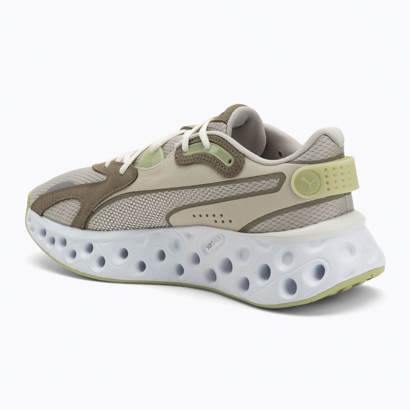 Buty do biegania PUMA Softride Frequence pistachio green/velvet moss/warm white 3