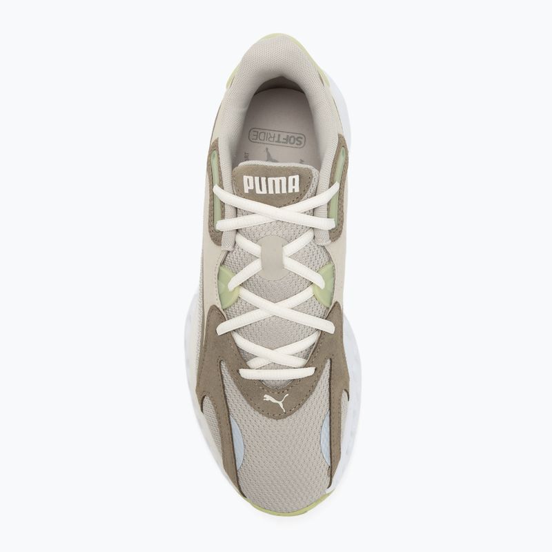 Buty do biegania PUMA Softride Frequence pistachio green/velvet moss/warm white 5