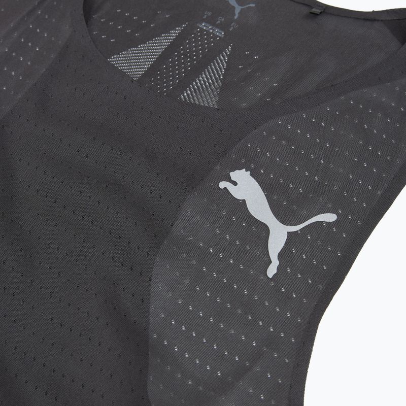 Koszulka do biegania męska PUMA Raceday Ultraspun Singlet puma black 3