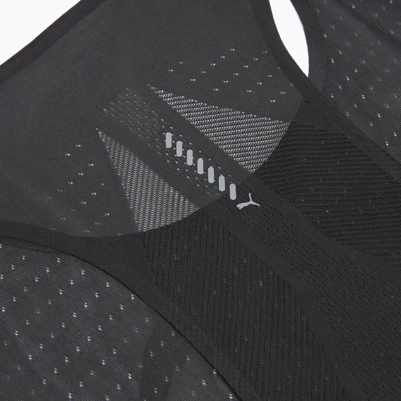Koszulka do biegania męska PUMA Raceday Ultraspun Singlet puma black 4
