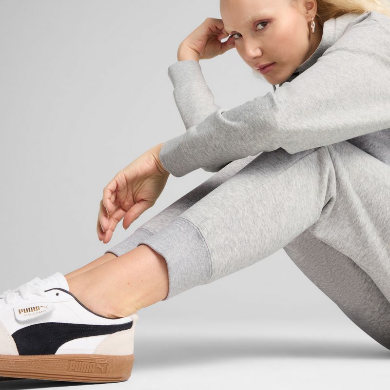 Spodnie damskie PUMA ESS Small No. 1 Logo Sweatpants TR CL light gray heather 3
