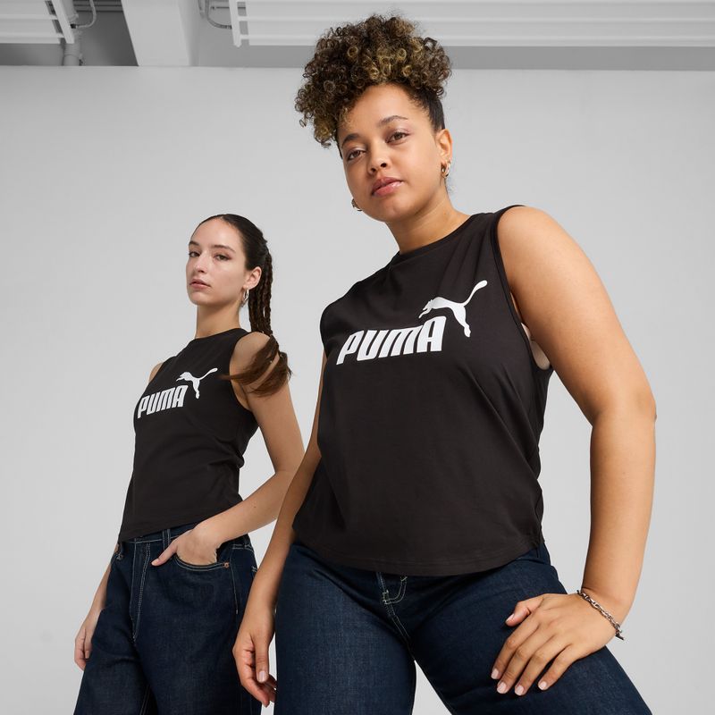 Koszulka damska PUMA ESS No. 1 Logo Slim Tank puma black 3