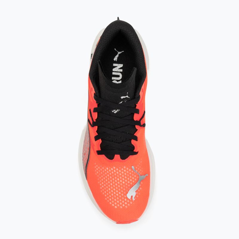 Buty do biegania męskie PUMA Deviate Nitro 3 glowing red/pumaa black 5