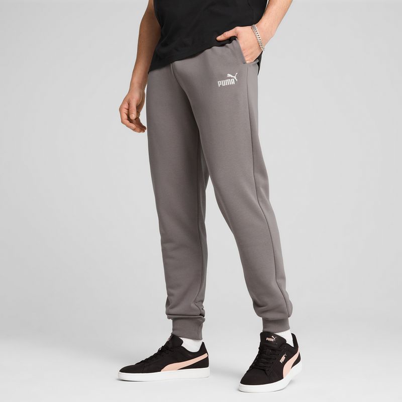 Spodnie męskie PUMA ESS No. 1 Logo Sweatpants TR CL cast iron 4