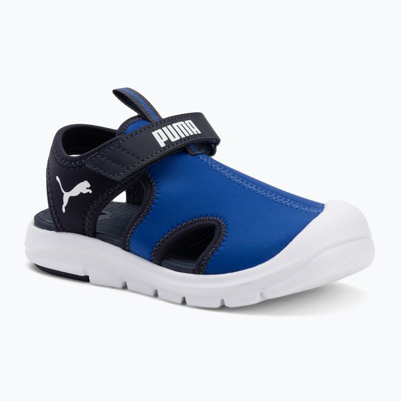 Sandały dziecięce PUMA Fun Racer Sandal V PS vivid blue/puma white/new navy