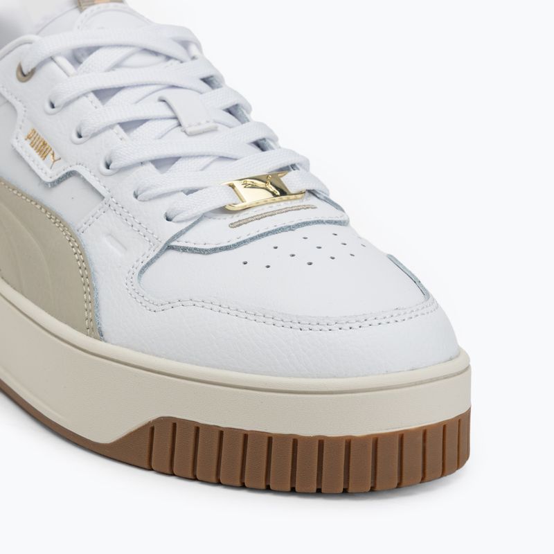 Buty damskie PUMA Carina Street Lux puma white/desert dust/puma gold 7