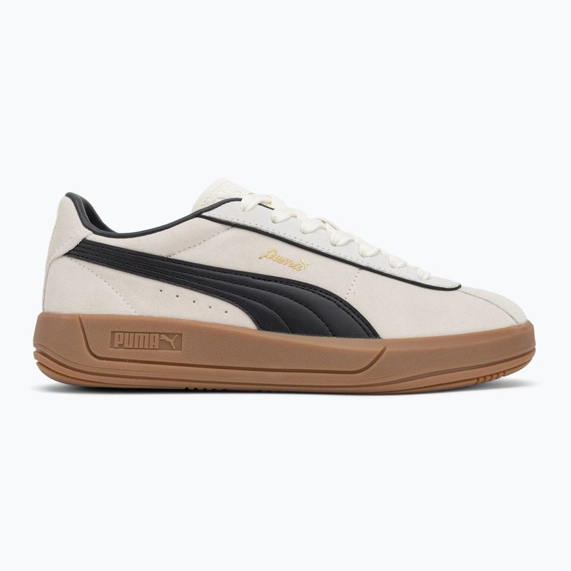 Buty damskie PUMA Club Klassika Suede warm white/puma black/puma gold 2