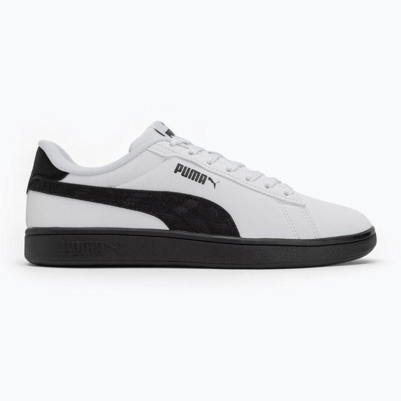 Buty damskie PUMA Smash 3.0 Embedded puma white/puma black 2