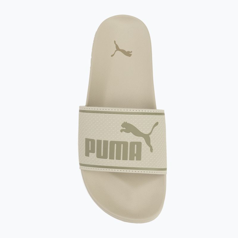 Klapki PUMA Leadcat 2.0 desert dust/velvet moss 5
