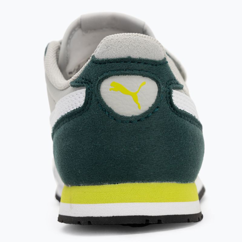 Buty juniorskie PUMA Cabana Racer SL 20 V PS cool light gray/puma white/dark myrtle/lime smash 6