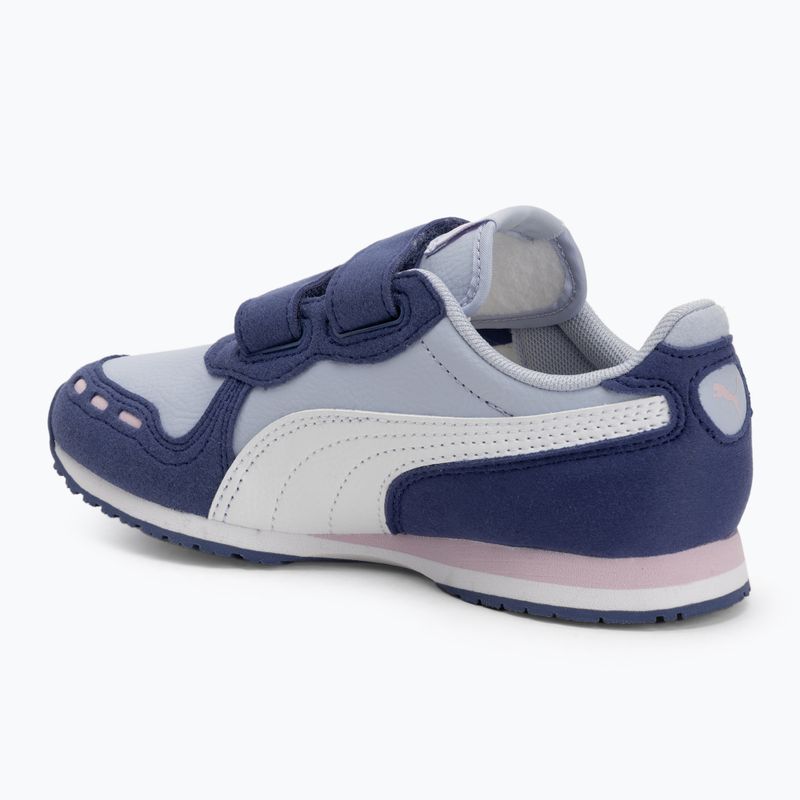 Buty juniorskie PUMA Cabana Racer SL 20 V PS cool weather/puma white/blue crystal/rose mauve 3