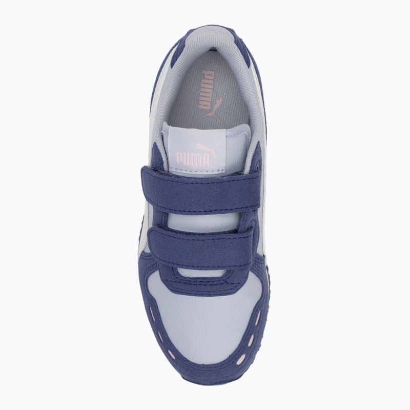 Buty juniorskie PUMA Cabana Racer SL 20 V PS cool weather/puma white/blue crystal/rose mauve 5