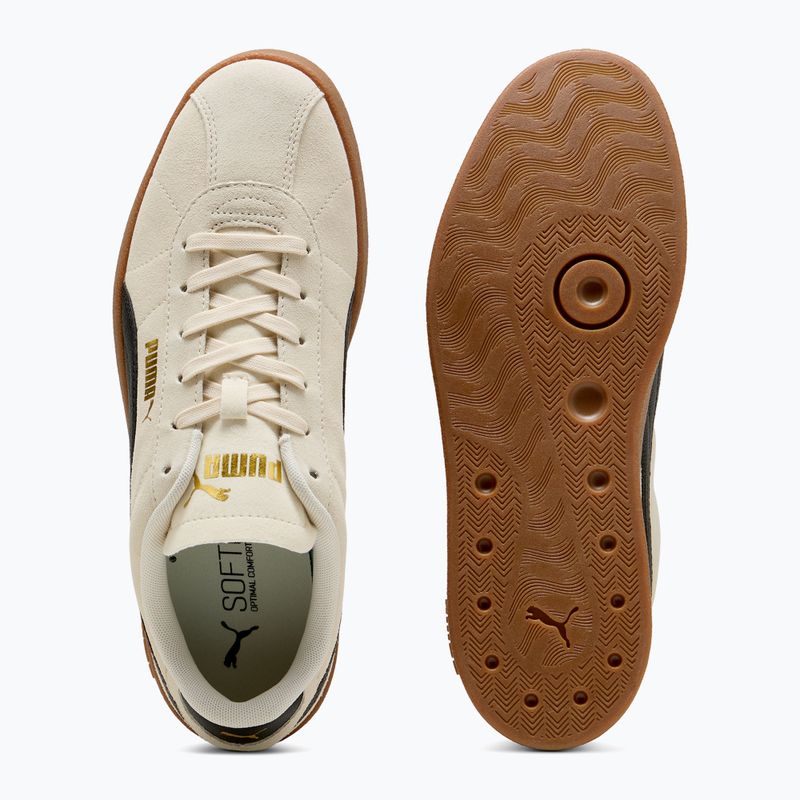 Buty PUMA Club II alpine snow/puma black/puma gold 3