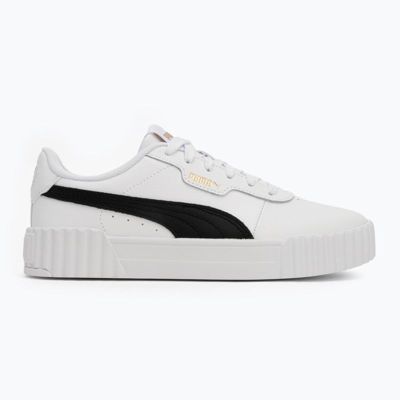 Buty damskie PUMA Carina 3.0 puma white/puma black/puma gold 2