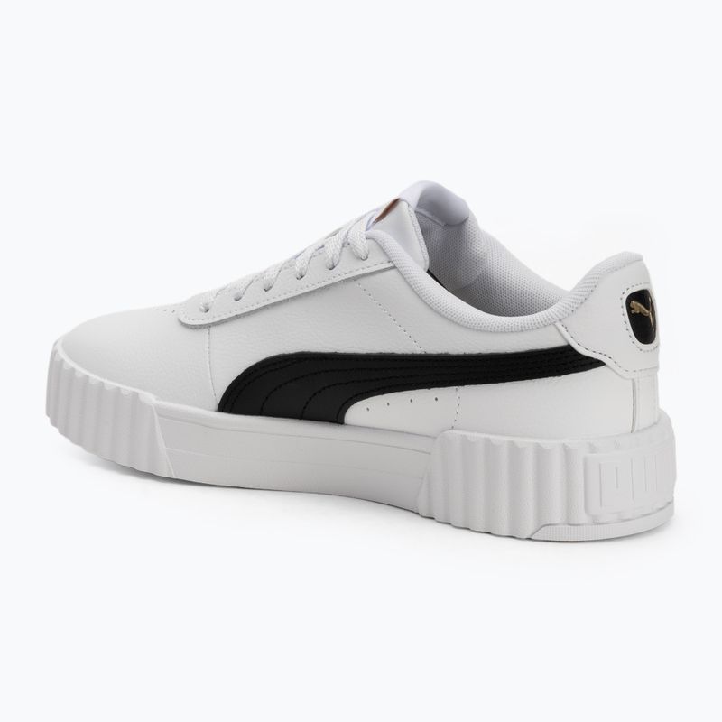 Buty damskie PUMA Carina 3.0 puma white/puma black/puma gold 3