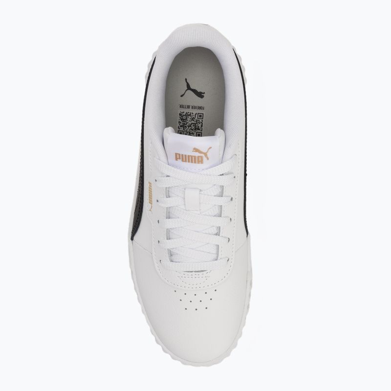 Buty damskie PUMA Carina 3.0 puma white/puma black/puma gold 5