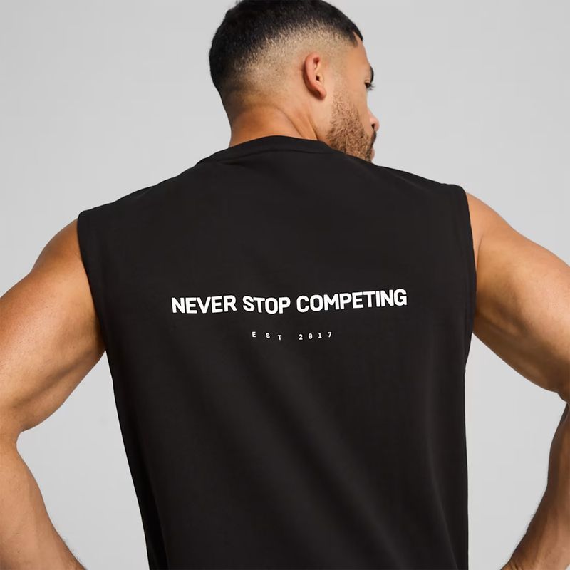 Koszulka treningowa męska PUMA x HYROX Cutoff Tank black 6