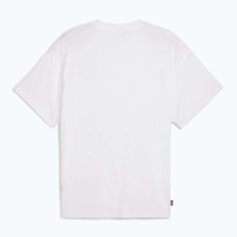 Koszulka koszykarska męska PUMA Jaws Core Tee II puma white 2