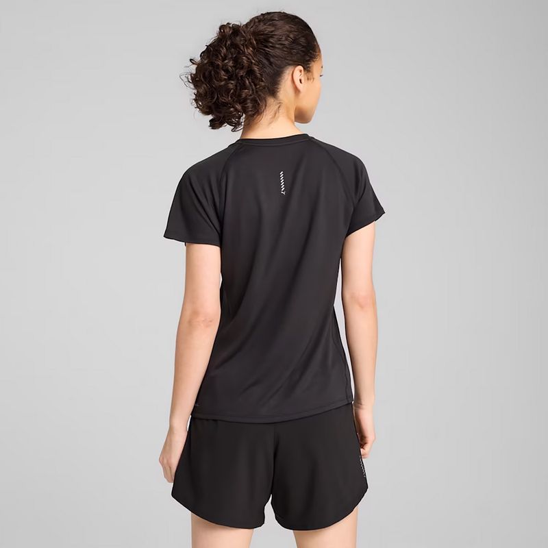 Koszulka do biegania damska PUMA Run Velocity Tee Poly puma black 5