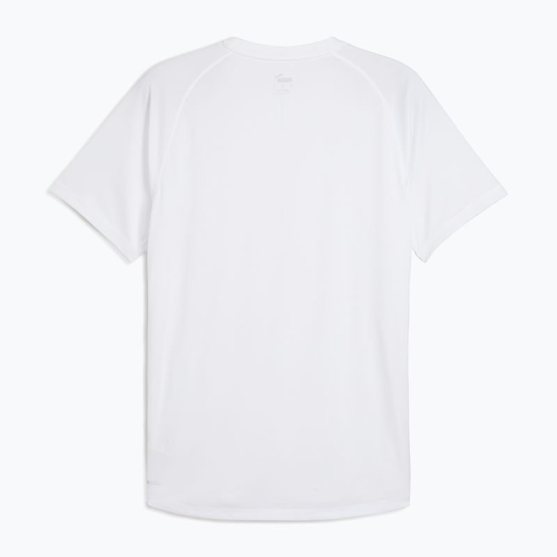 Koszulka do biegania męska PUMA Run Velocity Tee Poly puma white 2