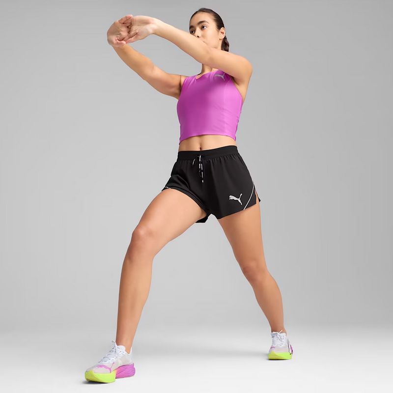 Spodenki do biegania damskie PUMA Raceday Ultrawave 3" Split puma black 4