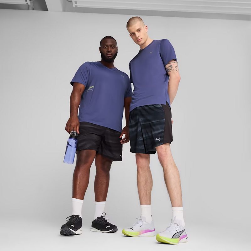 Spodenki so biegania męskie PUMA Run Velocity AOP 7" puma black 3