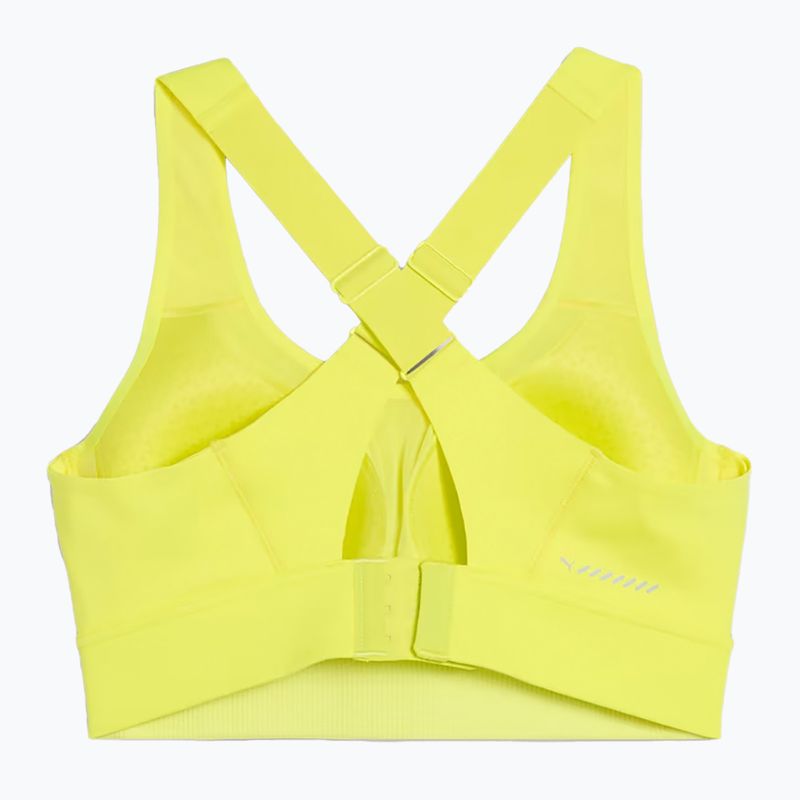 Biustonosz treningowy PUMA PWRbreathe Run lemon sherbert 2