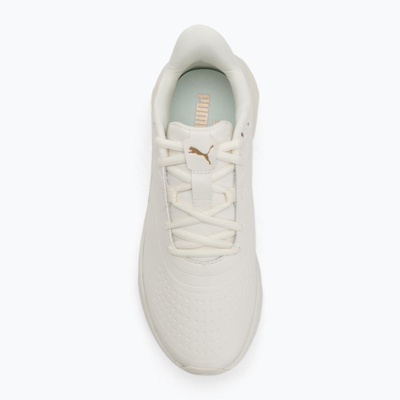 Buty do biegania damskie PUMA X-Cell Nova CAT SL warm white/puma gold 5