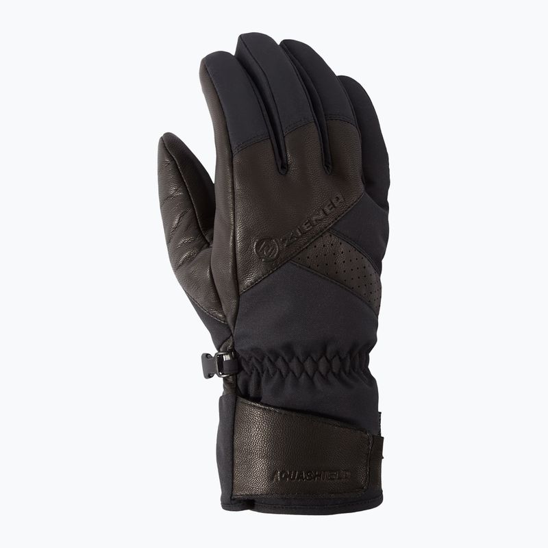 Rękawice narciarskie męskie ZIENER Getter Aquashield AW alpine black 8