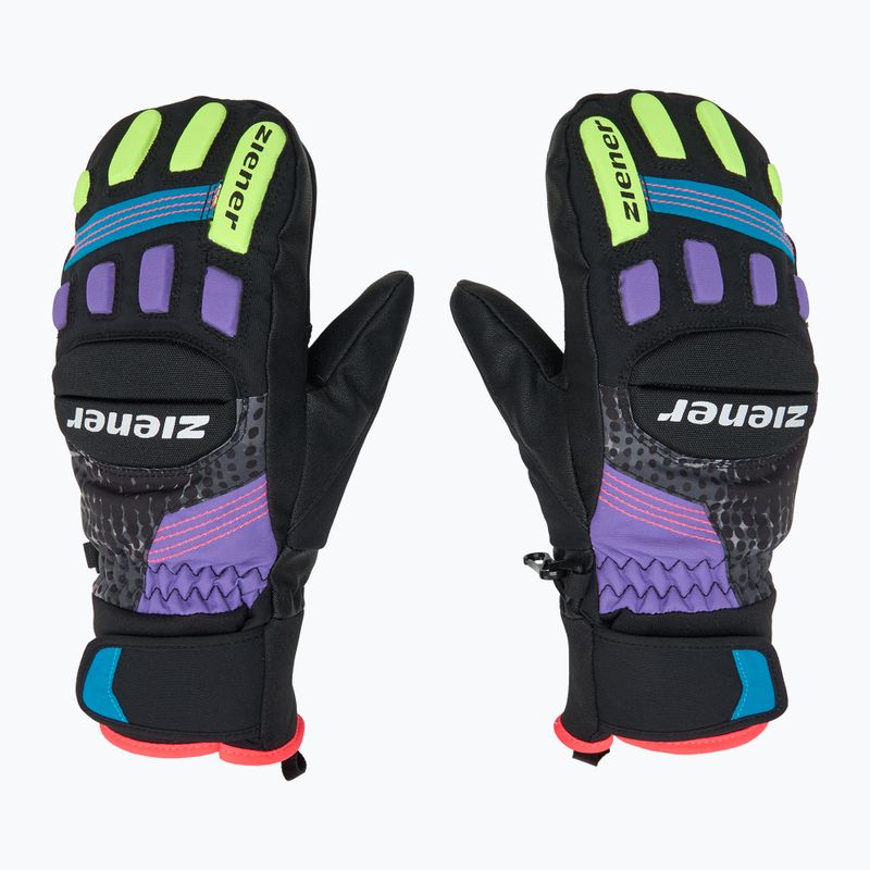 Rękawice narciarskie dziecięce ZIENER Luron Aquashield PR Mitten multicolor 3