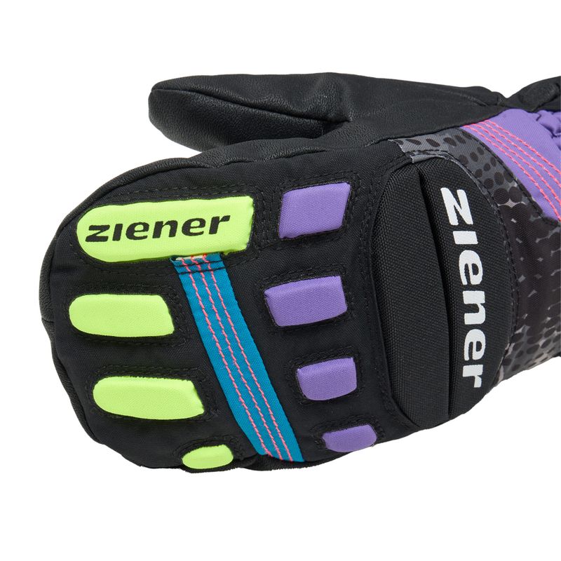 Rękawice narciarskie dziecięce ZIENER Luron Aquashield PR Mitten multicolor 4