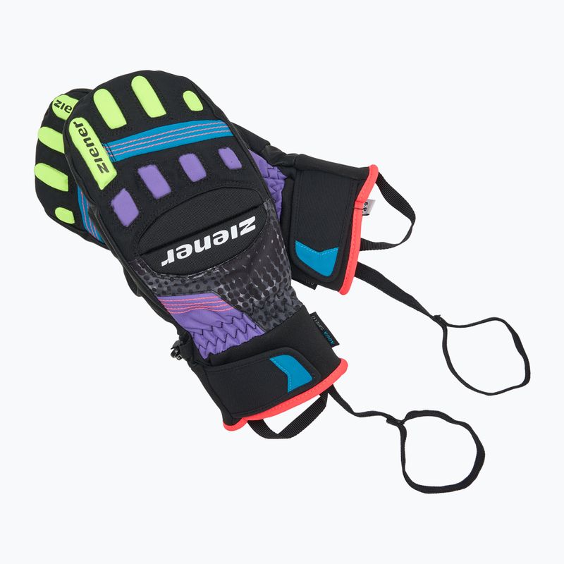 Rękawice narciarskie dziecięce ZIENER Luron Aquashield PR Mitten multicolor 6